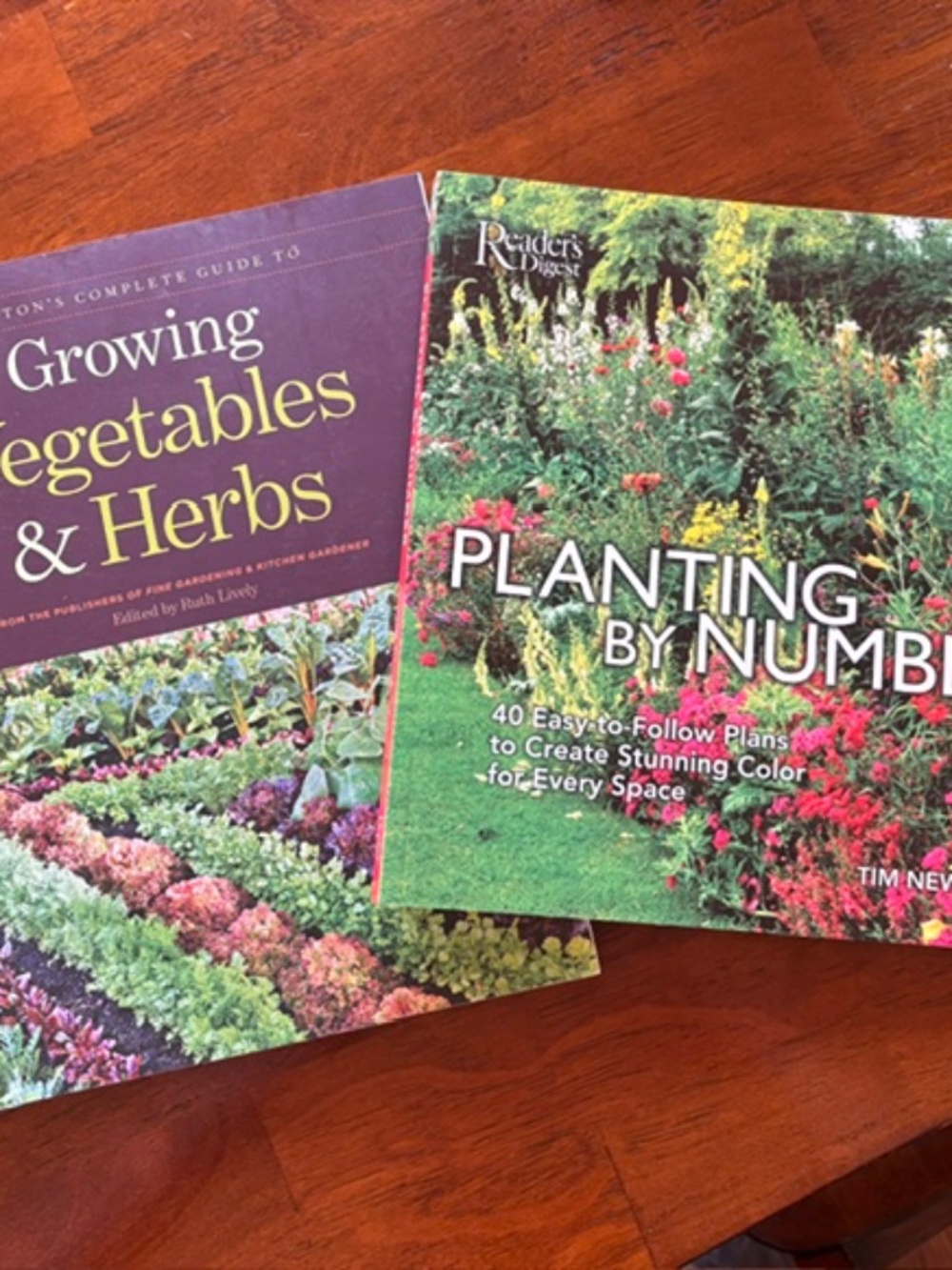 2 Gardening Books